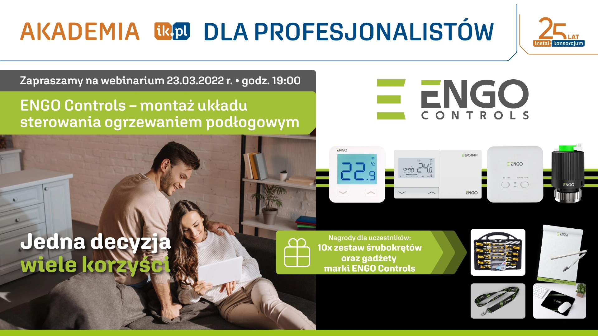 ENGO Controls – Montaż układu sterowania ogrzewaniem podłogowym