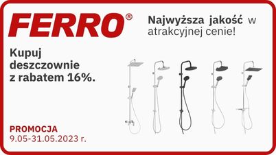 Akcja "Deszcz złotówek" - Promocja od FERRO