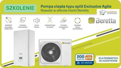 WEBINAR - Nowość od marki Beretta - Pompa ciepła typu split Exclusive Agile