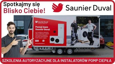 SAUNIER DUVAL - Ruszyły szkolenia z użyciem nowego infomobilu Saunier Duval