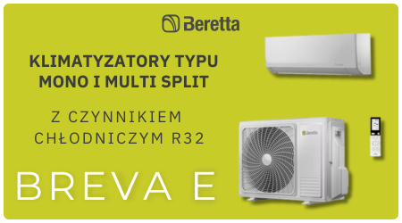 BERETTA - Klimatyzatory BREVA E - NOWOŚĆ