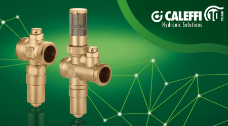 NOWOŚĆ - iStop® - zawory antyzamarzaniowe, seria 108 od CALEFFI