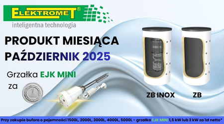 Październik z Elektromet – bufor z grzałką za 1 zł!