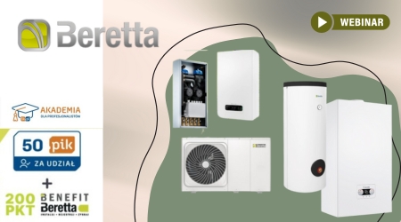 Webinar Akademii IK: Hybrydowe rozwiązania Beretta – pompy ciepła i kotły gazowe dla maksymalnej efektywności