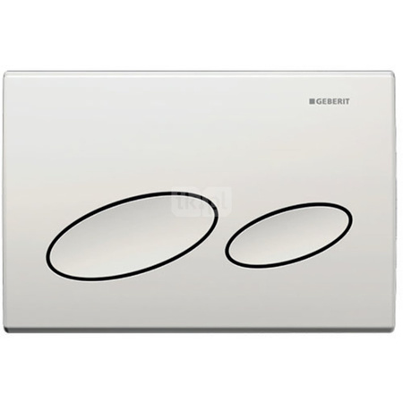 Przycisk uruchamiający Geberit Kappa20, przedni/górny, biały-alpin