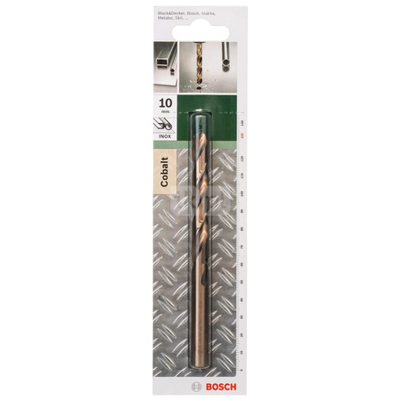 Wiertła do metalu HSS-Co, DIN 338 D = 10,0 mm, L = 133 mm