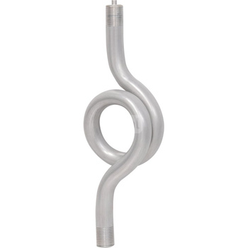 Rurka syfonowa spiralna, 2x G1/2", PN25