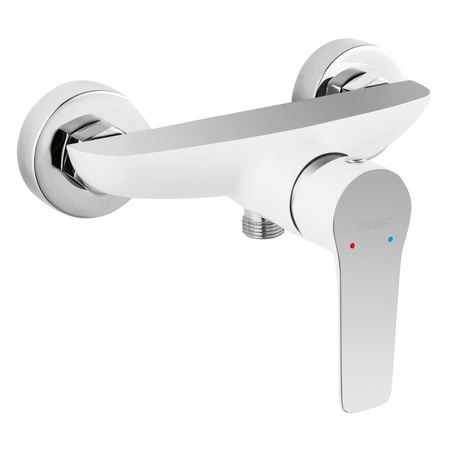 ADORE bateria natryskowa, bez natrysku, chrom/biały