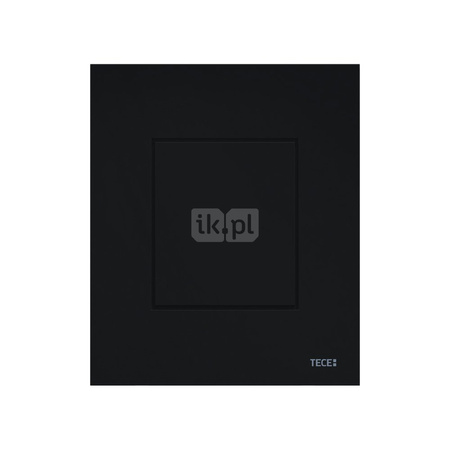 TECEnow - przyciski spłukujący z tworzywa do pisuaru U1, czarny połysk