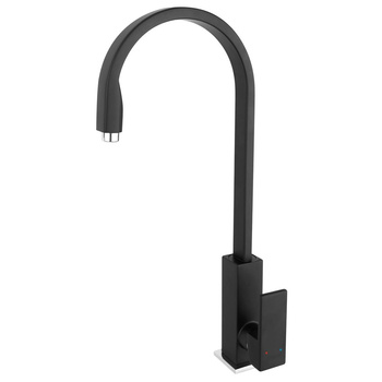 ZICCO BLACK bateria zlewozmywakowa, stojąca, czarny