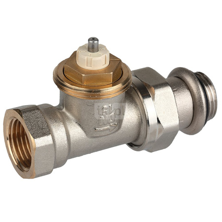 Zestaw do grzejników bocznozasilanych: głowica Thera-6 T3019W0 + Zawór termostatyczny, prosty, wkładka SX, 3/8" V2030DSX10 + zawór powrotny, prosty, 3/8", V2430D0010