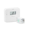 Bezprzewodowy, elektroniczny regulator temperatury - tygodniowy (1 strefa, odbiornik - wtyczka 230V)