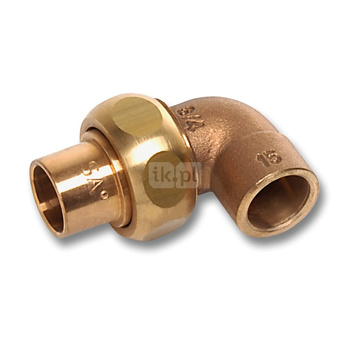 Śrubunek 45' SANHA 4096 Brąz 22 mm x 22 mm (LW x LW)