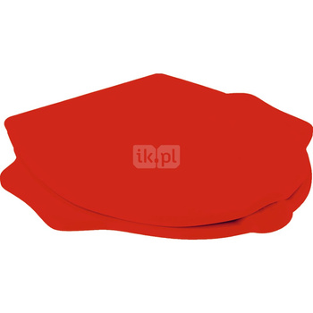 KIND deska sedesowa "żółwik", czerwony