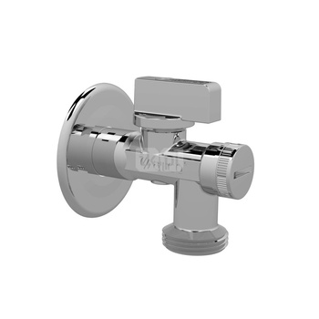 A80 zawór kątowy, antykamienny, filtr z polimeru, 1/2 GZ x 3/4 GZ, bez zacisku