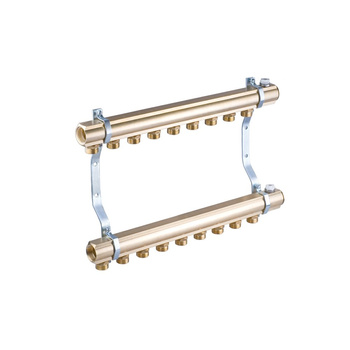 PHA-102 9-obwodowy PN10 Rozdzielacz CuZn