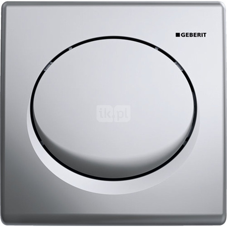 Pneumatyczny zawór spłukujący Geberit do pisuaru, Basic, ręczny, chrom-mat