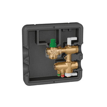 Zestaw przyłączeniowy dla klimakonwektorów ze zwężką Venturiego DN 15 kv= 1,1