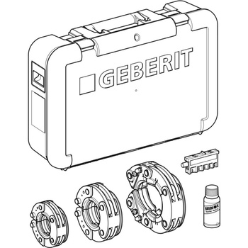 Opaski zaciskowe Geberit Mapress XP[4], w walizce