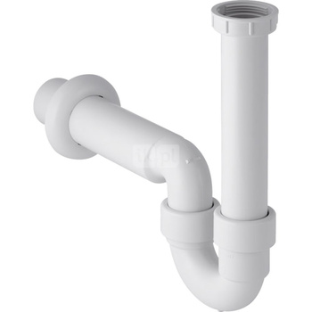 Syfon zlewozmywakowy biały d50