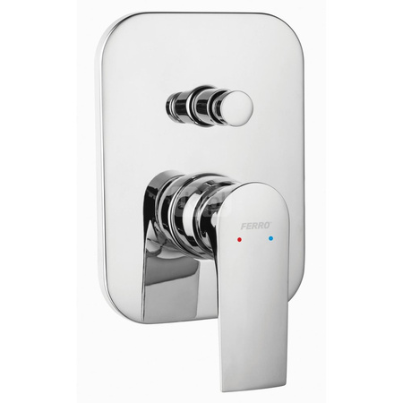 ALGEO SQUARE bateria podtynkowa natryskowa 2-funkcyjna, chrom