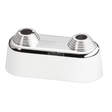 ROZETA PODWÓJNA WYSOKA 50 - chromowana