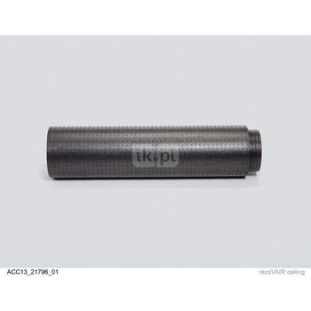 Rura z EPP grubościenna,Ø246/160 mm,długość 1000mm, ze zintegrowaną złączką kielichową, do powietrza zewnętrznego i wyrzutowego,