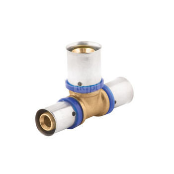 73C O20xO16xO16 Trójnik klasa 1/10 5/6 20x2/16x2/16x2 CuZn typ "U"