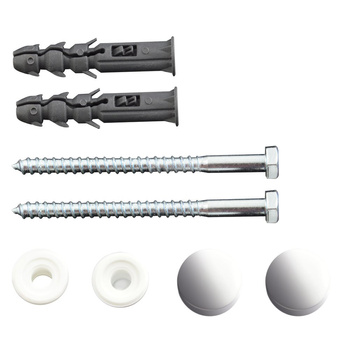 Zestaw do mocowania WC chrom