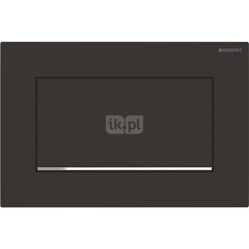 Przycisk uruchamiający Geberit Sigma30 1M, przedni, czarny mat