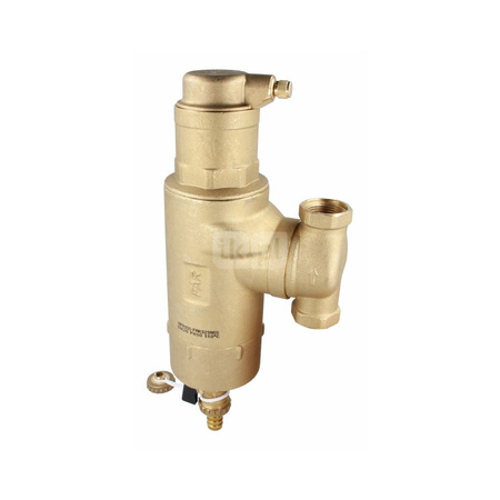 Separator powietrza i zanieczyszczeń FAR 322 z odpowietrznikiem automatycznym ruchome przyłącza G1