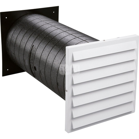 Zasobnik ciepłej wody użytkowej WG 160/1 kanał ścienny DN160 z żaluzją ze tworzywa 