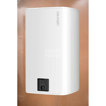 Elektryczny ogrzewacz wody CUBE model kwadratowy, średnia i duża pojemność, wiszący pionowo 50l