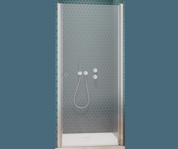 Drzwi wnękowe Radaway Eos DWJ 90 Chrom/Przejrzyste