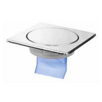 Kratka podłogowa wykonana z stali nierdzewnej z membraną  150x150mm