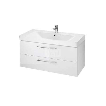 SET B309 LARA MILLE 100 BIAŁA DSM (SZAFKA+UMYWALKA)