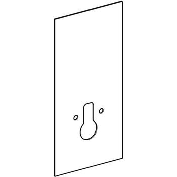 Pokrycie przednie Monolith WC 101, W 180, umbra