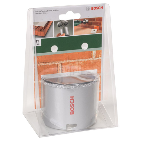 Piła otwornica z nasypem z węglików spiekanych D = 83 mm