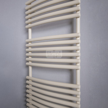 Grzejnik drabinkowy ZEHNDER Ovida Bow, 796/597mm, kolor Biały, moc 492W