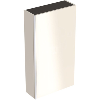 Wysoka szafka Acanto, B45xH82, z jednymi drzwiami, sand mat