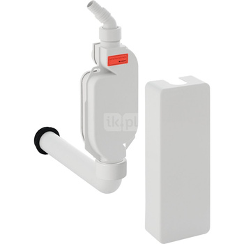 Zestaw odpływowy naścienny do pralek lub zmywarek