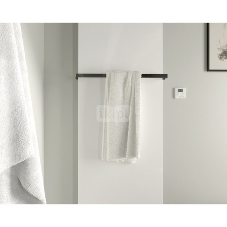 Grzejnik elektryczny ZEHNDER Fina Lean Bar, 1800/700mm, kolor Biały, moc 750W