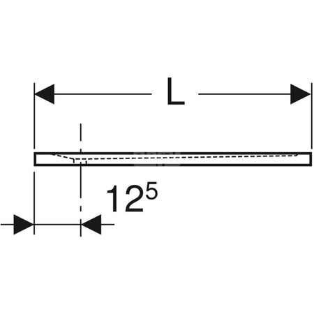 Brodzik kwadratowy Geberit Sestra 80x80 cm, szary