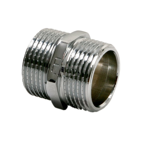 Nypel mosiężny 1/2" chrom