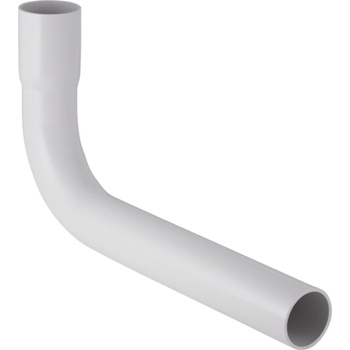 Kolano spłukujące 90 st., biały-alpin