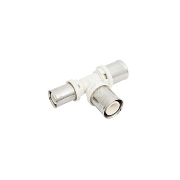 Trójnik QIK zaprasowywany PPSU (26mm x 20mm x 26mm) (ZZ x ZZ x ZZ)