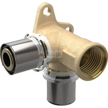 Narożne kolanko przyłączeniowe Geberit Volex d20-Rp1/2-20 L6.0