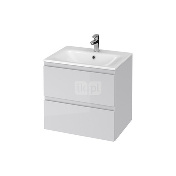 SET B274 MODUO 60 SZARY DSM (SZAFKA + UMYWALKA WPUSZCZANA W BLAT)