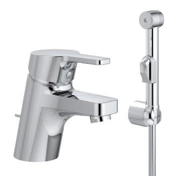 CONCEPT 100 Bateria umywalkowa z prysznicem bidetowym "Combidetta"