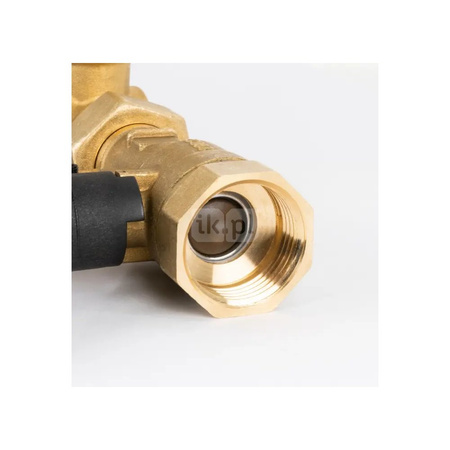 Grupa ochrony powrotu kotła BTA 110 AP z zaworem temperaturowym ATV, 3 x GW G1'', 55 stC, Kvs 6, AFRISO APH